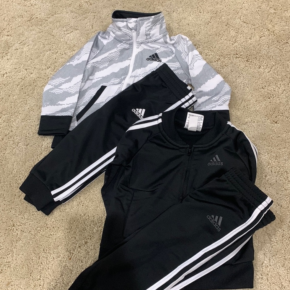 2 - Adidas jogger suites 🏃‍♂️ toddler